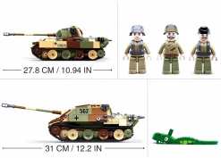 Sluban | WW2 Medium Tank 725 Pcs
