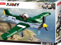 Sluban | WW2 P51D Fighter 323 Pcs