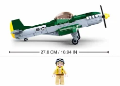 Sluban | WW2 P51D Fighter 323 Pcs