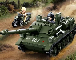 Sluban | WW2 Su-85 Tank Destroyer 338 Pcs
