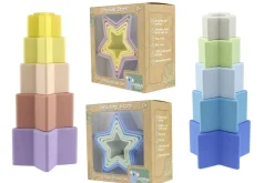 Stacking Stars 5 Piece Silicone Set