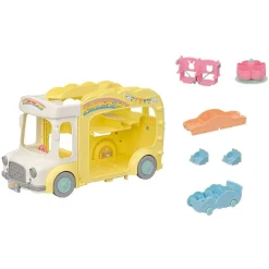 Sylvanian Families - Rainbow Fun Nursery Bus