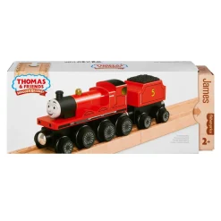 Thomas u0026 Friends Wooden Railway James Engine and Coal-Car