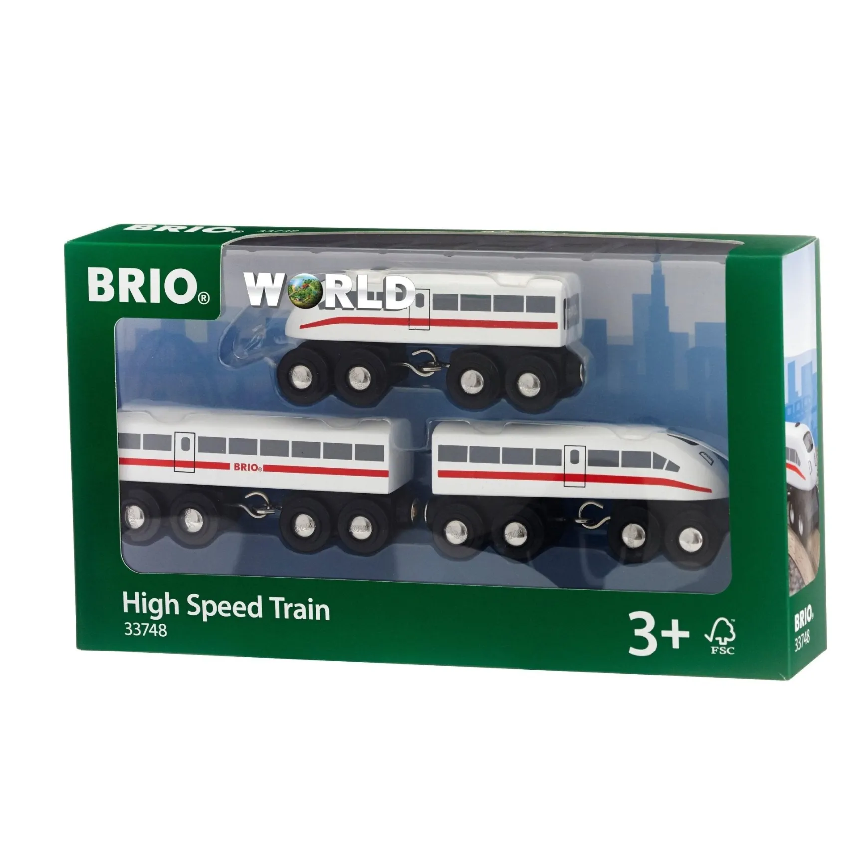 Train - High Speed Train with Sound 3 pcs