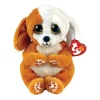TY Beanie Bellies | Ruggles the Brown u0026 White Dog | Regular