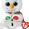 TY Beanie Bellies | Weatherby the Snowman | Regular