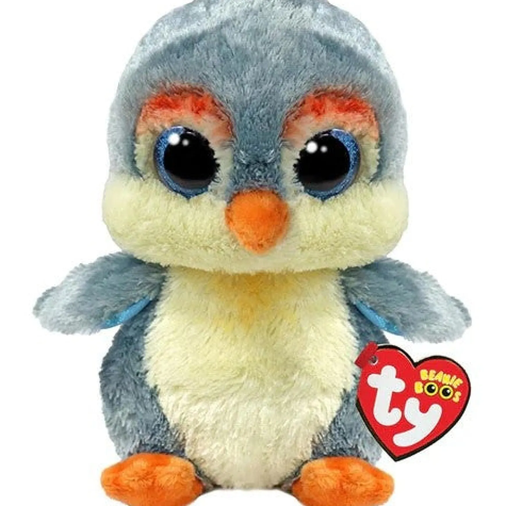 Ty Beanie Boos | FIsher the Grey Penguin | Regular