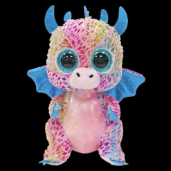 Ty Beanie Boos | Flint the Purple Dragon | Regular