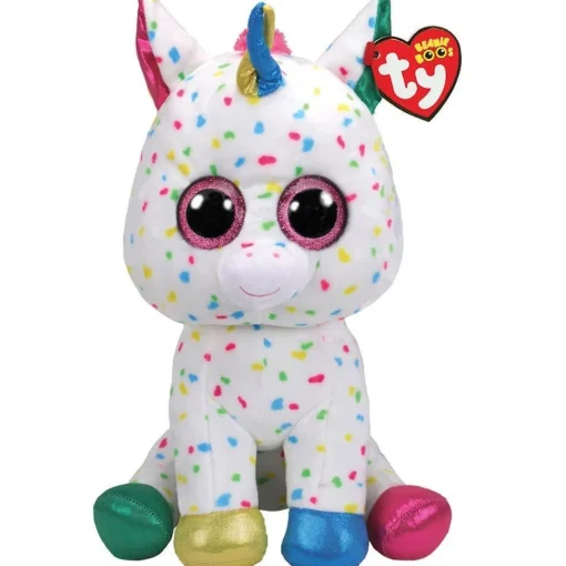 TY Beanie Boos | Harmonie the Speckled Unicorn | Large