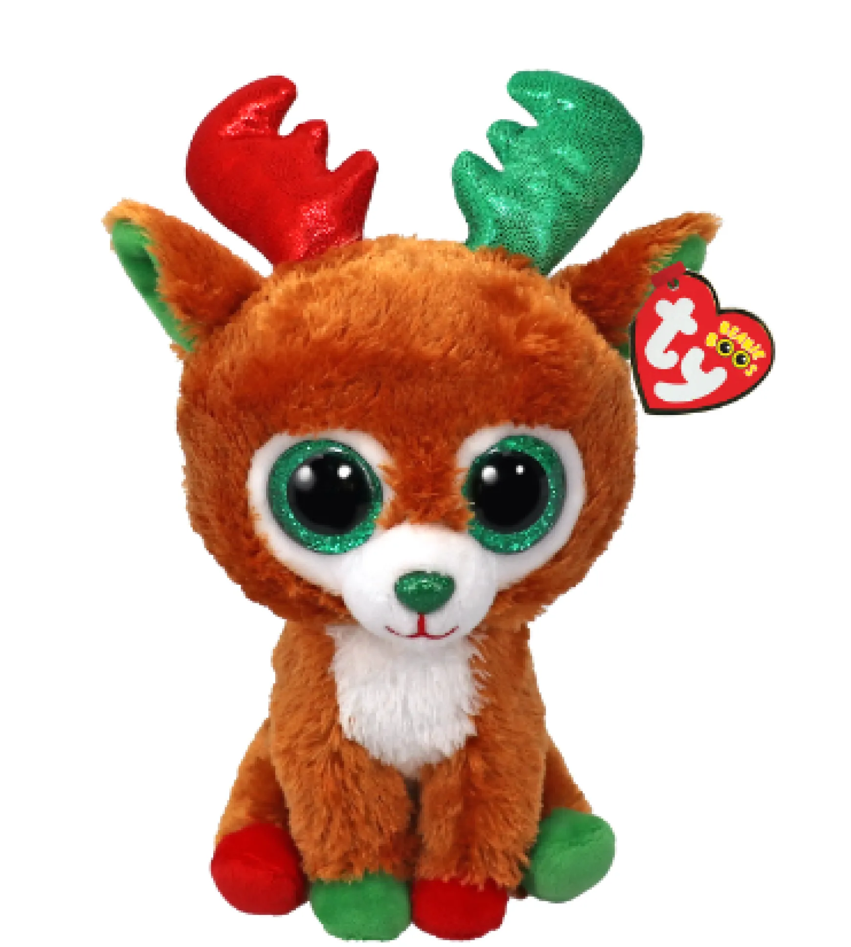 TY Beanie Boos | Tinseltoes the Brown Reindeer | Regular