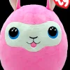 TY Squishy Beanies | Lana the Pink Llama | Large