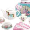 Unicorn Porcelain Tea Set 13 Piece Set