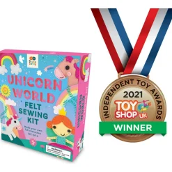 Unicorn World Felt Sewing Kit