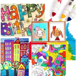 Washable Markers - Baby Roo - 12 Colours