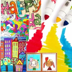 Washable Markers - Baby Roo - 12 Colours