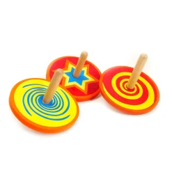 Wood Spinning Top (Assorted)