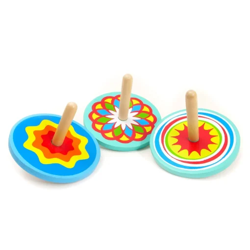 Wood Spinning Top (Assorted)