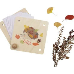 Wooden Flower Press - Echidna