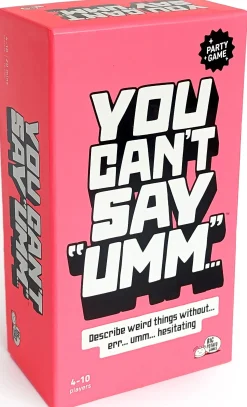 You Can't Say Umm